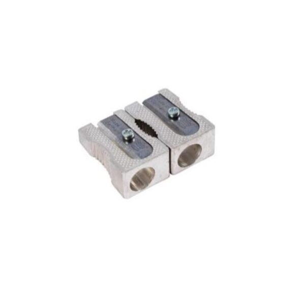 Jakar Two Single Hole Metal Pencil Sharpener - Wedge Design, Blistercarded (5013-2), Durable & Classic Shape, Ideal for School & Office Use, Artists, Designers & Students 1 Jakar Two Single Hole Metal Pencil Sharpener – Wedge Design, Blistercarded (5013-2), Durable & Classic Shape, Ideal for School & Office Use, Artists, Designers & Students
