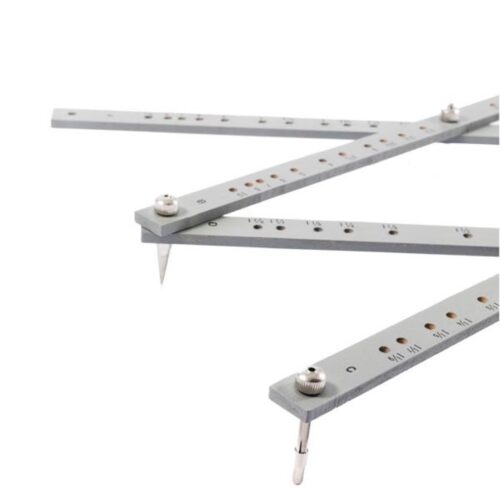 Jakar Wooden Pantograph With Clamp In Box, Kiln Dried 4 Jakar Wooden Pantograph With Clamp In Box, Kiln Dried