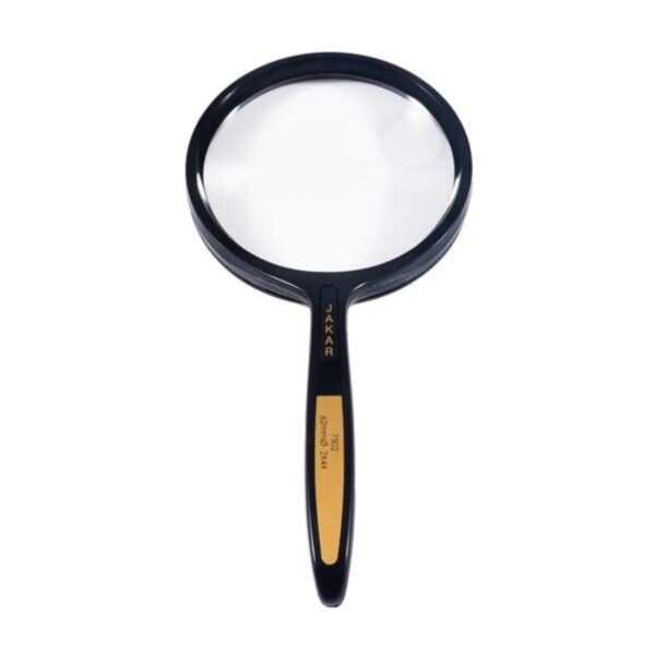 Jakar Magnifying Glass 62mm – Reading Magnifier with Black Plastic Handle & Frame 1 Jakar Magnifying Glass 62mm – Reading Magnifier with Black Plastic Handle & Frame