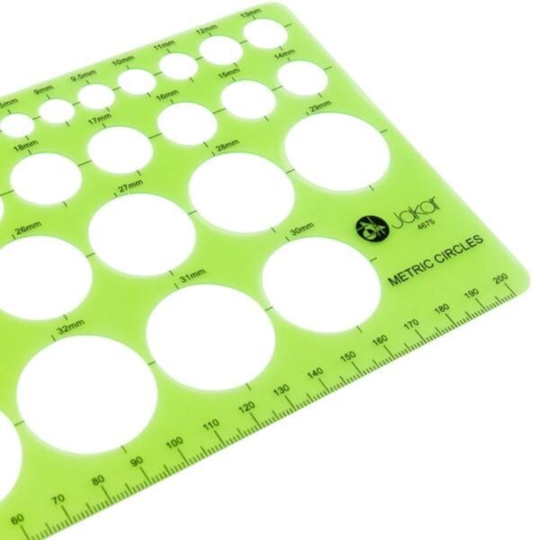 Jakar Metric Circles 2mm-34mm
