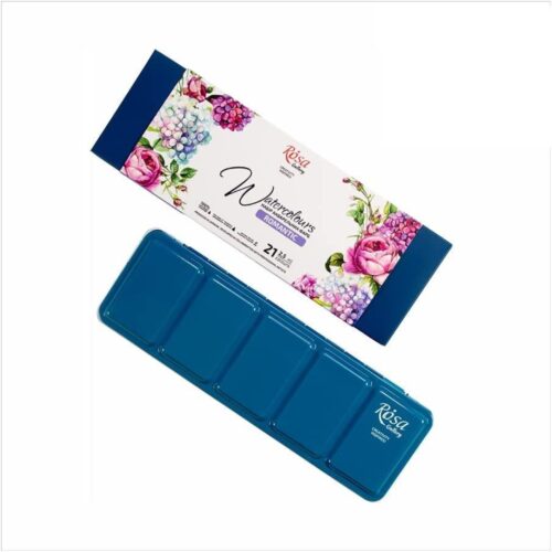 Rosa Gallery Romantic Watercolour Set – 21 x 2.5ml Full Pans | Artist Paint Tin for Soft & Expressive Artwork 8 Rosa Gallery Romantic Watercolour Set – 21 x 2.5ml Full Pans | Artist Paint Tin for Soft & Expressive Artwork