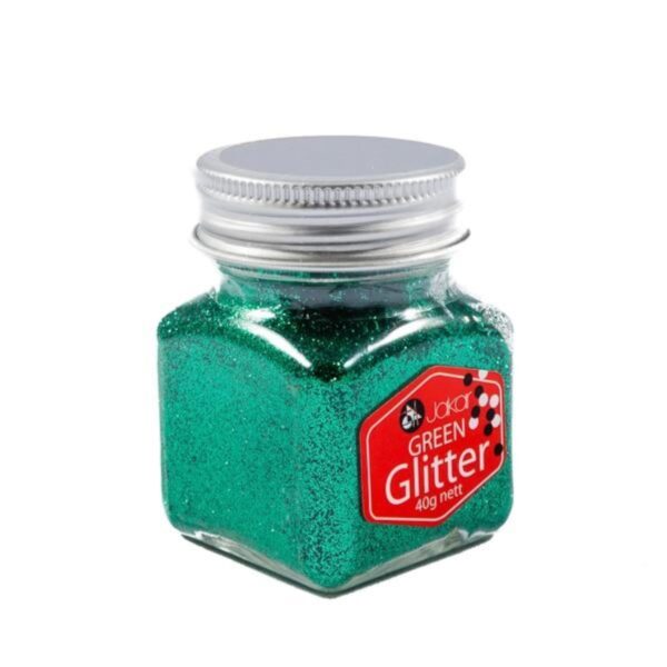 Jakar Green Fine Glitter - 40g Non-Toxic Craft Glitter for Arts, Crafts & Decorations (7649) 1 Jakar Green Fine Glitter – 40g Non-Toxic Craft Glitter for Arts, Crafts & Decorations (7649)
