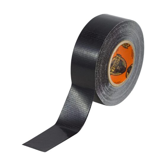 Gorilla Tape Handy Roll Black 25mm x 9.14m – Extra Strong, Weather-Resistant Duct Tape for Indoor and Outdoor Use