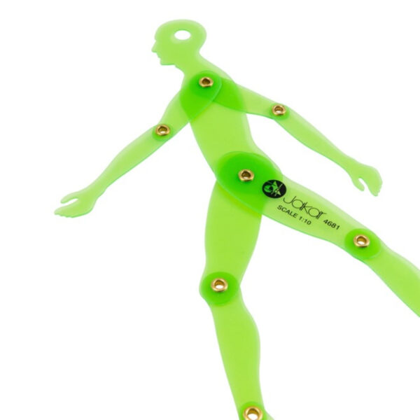 Jakar Male Human Silhouette Movable (1:10) Height 175mm 1 Jakar Male Human Silhouette Movable (1:10) Height 175mm