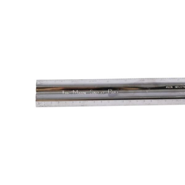 Jakar 30cm (12") Safety Steel Ruler With Metric & Imperial Markings 1 Jakar 30cm (12″) Safety Steel Ruler With Metric & Imperial Markings