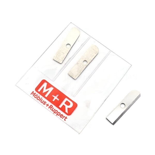 Möbius & Ruppert (M+R) 3 Spare Blade Set – Precision Blades (5117/5118) for Castor & Pollux Sharpeners 1 Möbius & Ruppert (M+R) 3 Spare Blade Set – Precision Blades (5117/5118) for Castor & Pollux Sharpeners