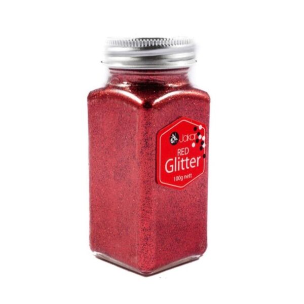 Jakar Red Fine Glitter – 100g Non-Toxic Craft Glitter for Arts, Crafts & Decorations 1 Jakar Red Fine Glitter – 100g Non-Toxic Craft Glitter for Arts, Crafts & Decorations