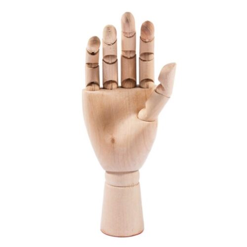 Jakar Wooden Hand, Small, Male, Right – 8”, Individually Boxed