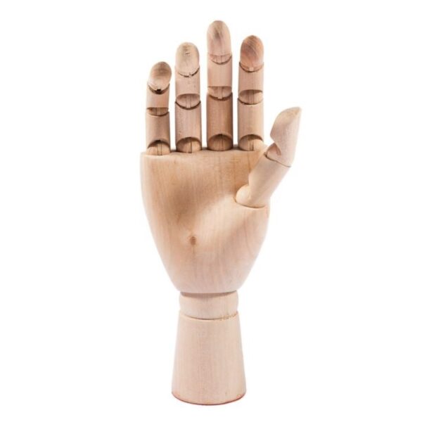 Jakar Wooden Hand, Small, Male, Right – 8”, Individually Boxed