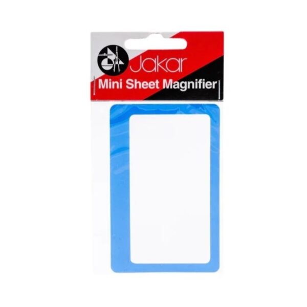 Jakar Mini Sheet Magnifier – Compact Credit Card Size Pocket Magnifier for Reading 1 Jakar Mini Sheet Magnifier – Compact Credit Card Size Pocket Magnifier for Reading