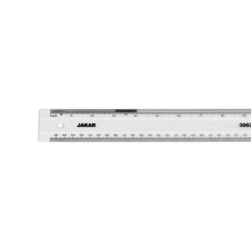 Jakar 30cm (12") Aluminium Profile Ruler With Metric & Imperial Markings 4 Jakar 30cm (12″) Aluminium Profile Ruler With Metric & Imperial Markings