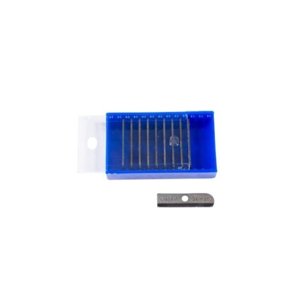 Jakar Spare Blades For Pencil Sharpener Ref 5109 & Ref 5111 (Brass) Bullet (Pack Of 10) 1 Jakar Spare Blades For Pencil Sharpener Ref 5109 & Ref 5111 (Brass) Bullet (Pack Of 10)