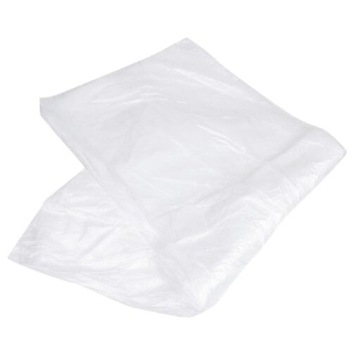 Clear Compactor Sacks (5 Pack) – 50x8x120cm (20x3x47″) – 150 Gauge, 37.5 Microns, 140L Waste Bin Liner