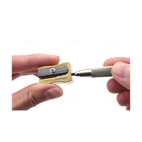 Möbius & Ruppert (M+R) Lead Pointer Brass – Dual Hole 2 mm & 3.2 mm, Made in Germany 1 Möbius & Ruppert (M+R) Lead Pointer Brass – Dual Hole 2 mm & 3.2 mm, Made in Germany