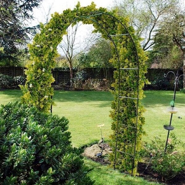 Garden Arch – Stylish Trellis for Garden Pathways and Entrances – Great for Supporting Climbing Plants and Flowers 1 Garden Arch – Stylish Trellis for Garden Pathways and Entrances – Great for Supporting Climbing Plants and Flowers