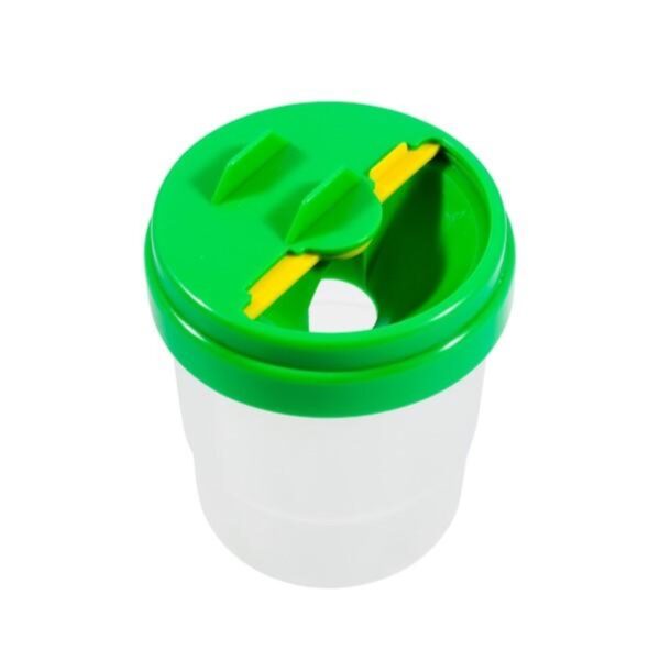 Jakar Non-Spill Water/Paint Pot 325ml with Swivel Cap & Transparent Oval Palette 23x17cm, 10 Wells & Thumb Hole (6560) 1 Jakar Non-Spill Water/Paint Pot 325ml with Swivel Cap & Transparent Oval Palette 23x17cm, 10 Wells & Thumb Hole (6560)
