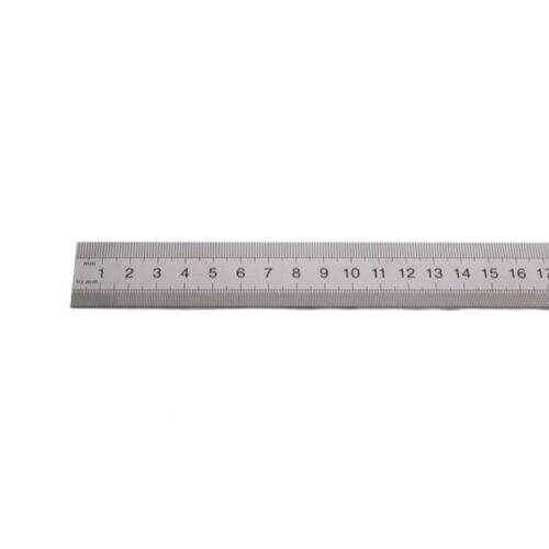 Jakar Stainless Steel Ruler - 30cm (12.5") Precision Marked cm, mm, 1/2mm & Inches (8ths,16ths,32nds,64ths) with Anti-Rust Durable Design for Technical Drawing & Craft (3081) 4 Jakar Stainless Steel Ruler – 30cm (12.5″) Precision Marked cm, mm, 1/2mm & Inches (8ths,16ths,32nds,64ths) with Anti-Rust Durable Design for Technical Drawing & Craft (3081)
