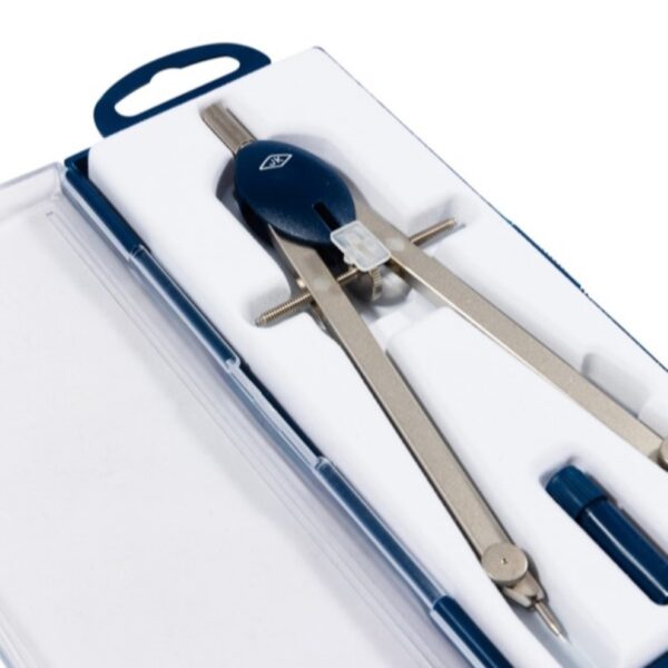 Jakar Giant Bow Pencil Compass 155mm - Heavy-Duty Precision Compass with Spare Leads & Hard Case for Technical & Geometric Drawing (1154) 1 Jakar Pencil, Giant Bow – 155mm