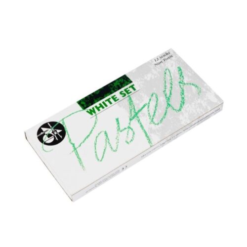 Jakar White Pastel Set of 12 Sticks - Non-Toxic, Blendable Hard Soft Pastels for Art & Craft (7626) 4 Jakar White Pastel Set of 12 Sticks – Non-Toxic, Blendable Hard Soft Pastels for Art & Craft (7626)