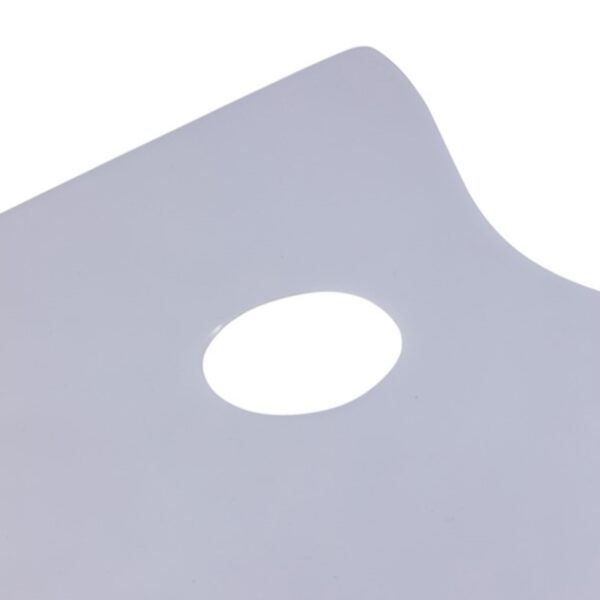 Jakar Large Flat White Plastic Palette - 38 x 28cm Rectangular (6618) with Thumb Hole for Comfortable Paint Mixing 1 Jakar Large Flat White Plastic Palette – 38 x 28cm Rectangular (6618) with Thumb Hole for Comfortable Paint Mixing