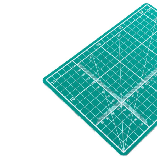 Jakar A5 Double-Sided Cutting Mat - Green, Self-Healing with 1cm & 5cm Grid Lines for Precise Crafting (7325) 1 Jakar A5 Double-Sided Cutting Mat – Green, Self-Healing with 1cm & 5cm Grid Lines for Precise Crafting (7325)