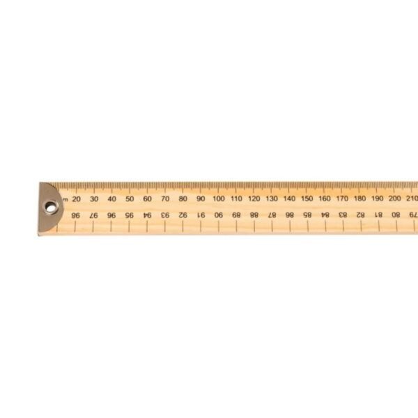 Jakar Wooden Metre Rule, 0-100cm On One Edge And 0-1000mm On Opposite Edge 1 Jakar Wooden Metre Rule, 0-100cm On One Edge And 0-1000mm On Opposite Edge
