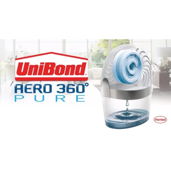 UniBond (1 Pack) AERO 360 Device + 1 Pure Refill - Keep Your Home Fresh and Dry 2 UniBond (1 Pack) AERO 360 Device + 1 Pure Refill – Keep Your Home Fresh and Dry