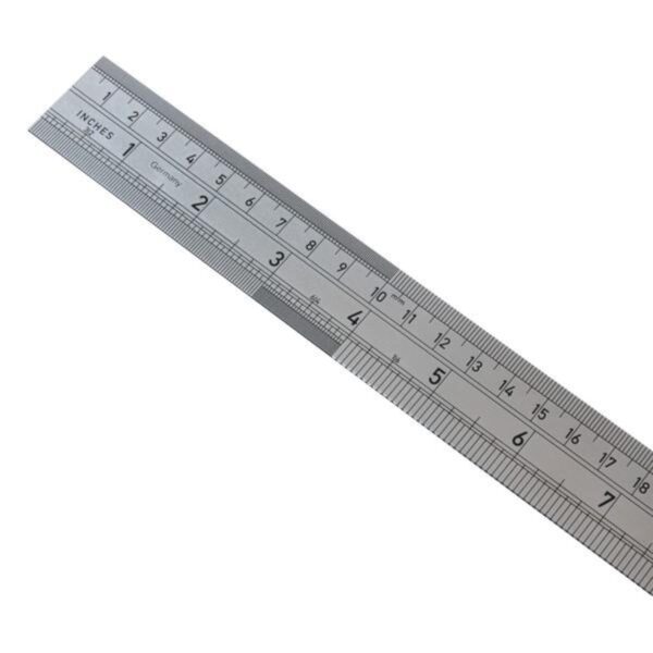 Jakar Stainless Steel Ruler - cms And Inches - 60cm (24”) 2 Jakar Stainless Steel Ruler – cms And Inches – 60cm (24”)
