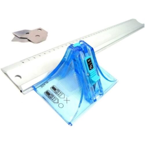Jakar Mount Cutter & 60cm Aluminium Ruler Set (Includes Replacement Blade) 6 Jakar Mount Cutter & 60cm Aluminium Ruler Set (Includes Replacement Blade)