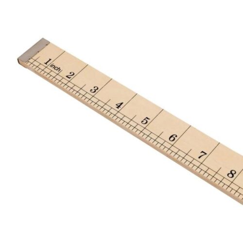 Jakar Laminated Metre Rule/Yard Stick With mm/cm Marking One Side And Inch Marking On Reverse Side