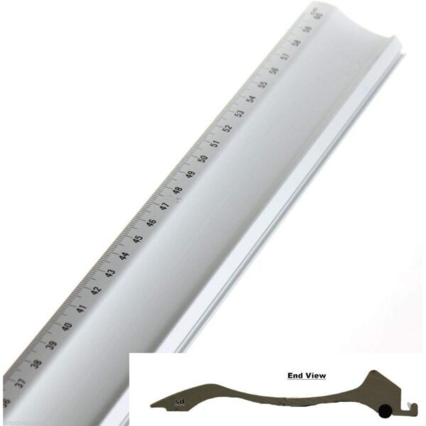 Jakar A3 Cutting Mat & 40cm Aluminium Guide Ruler Set With Mount Cutter