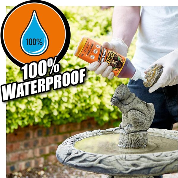 Original Gorilla Glue 500ml (5 Pack) - Strong, Waterproof & Versatile Adhesive for Wood, Metal, Ceramic & More 2 Original Gorilla Glue 500ml – Strong, Waterproof & Versatile Adhesive for Wood, Metal, Ceramic & More
