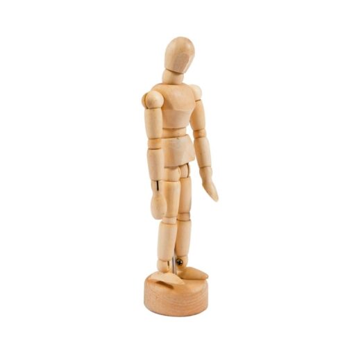 Jakar Wooden Male Manikin - 4.5.5" (11cm) Fully Articulated Movable Artist Model for Sketching & Anatomy Study (9009) 5 Jakar Wooden Male Manikin – 4.5.5″ (11cm) Fully Articulated Movable Artist Model for Sketching & Anatomy Study (9009)