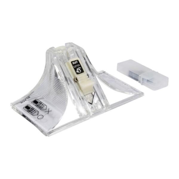 Jakar Mount Cutter - Cuts 45 degrees & 90 degrees, Compatible with Ruler (7322), Spare Blade (7347-B), Hanging Pack (7321) 2 Jakar Mount Cutter – Cuts 45 degrees & 90 degrees, Compatible with Ruler (7322), Spare Blade (7347-B), Hanging Pack (7321)