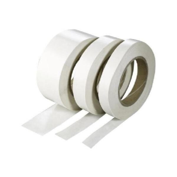 HSD-TAP-DS-ALL3 4 Double Sided Tape (Single Roll) – 12mm x 50M Roll Multipurpose Sticky Adhesive Craft Tapes