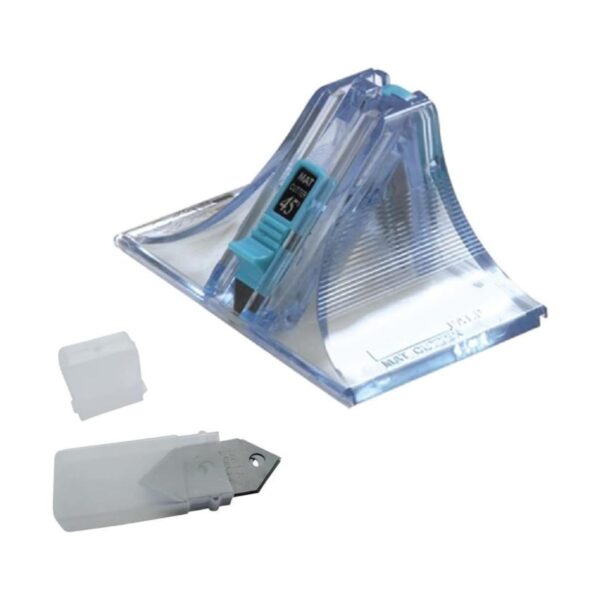Jakar Mount Board Cutter Kit - 45 degrees & 90 degrees Angle Blade, 60cm Steel Ruler & Spare Blades for Precision Cutting 2 Jakar Mount Board Cutter Kit – 45 degrees & 90 degrees Angle Blade, 60cm Steel Ruler & Spare Blades for Precision Cutting