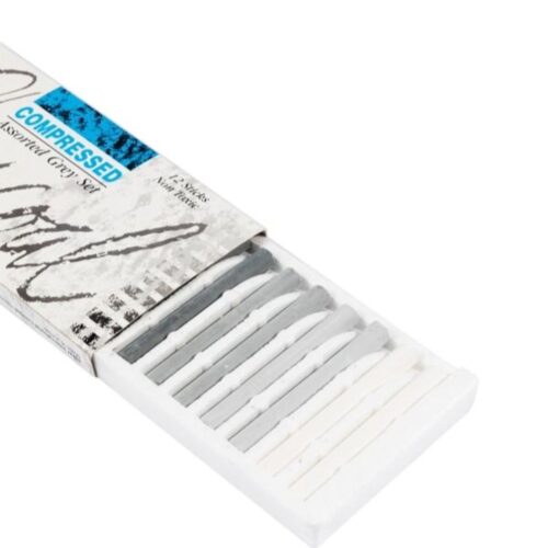 Jakar Compressed Charcoal Set Grey (12 Sticks) - High-Quality Artist Charcoal for Sketching & Shading (7623) 6 Jakar Compressed Charcoal Set Grey (12 Sticks) – High-Quality Artist Charcoal for Sketching & Shading (7623)