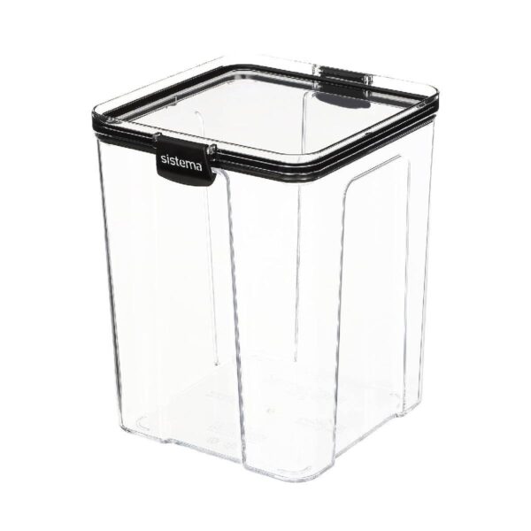 Sistema Ultra Square 2.75L Food Container (4 Pack) – BPA-Free Plastic for Safe & Durable Food Storage 2 Sistema Ultra Square 2.75L Food Container (4 Pack) – BPA-Free Plastic for Safe & Durable Food Storage