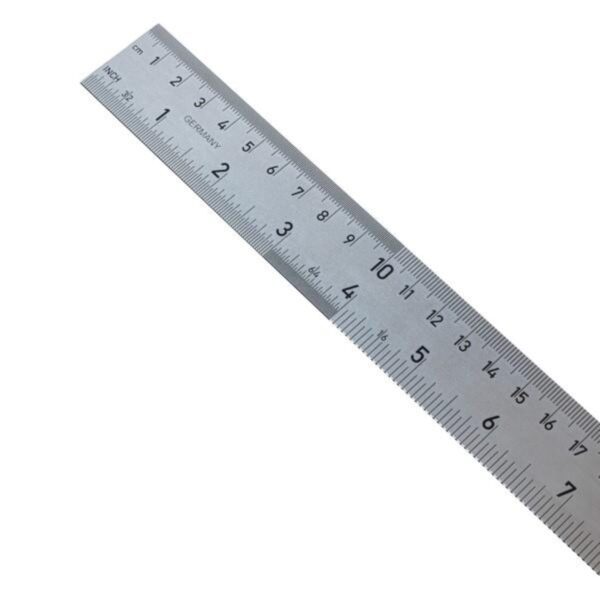 Jakar Stainless Steel Ruler - cms And Inches - 100cm (39.5”) 2 Jakar Stainless Steel Ruler – cms And Inches – 100cm (39.5”)