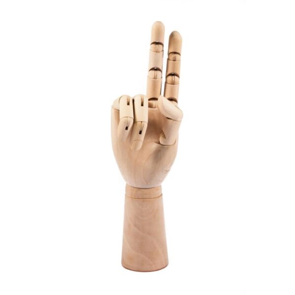 Jakar Wooden Hand, Large, Male, Right – 12” Individually Boxed for Drawing & Anatomy Studies 2 Jakar Wooden Hand, Large, Male, Right – 12” Individually Boxed for Drawing & Anatomy Studies
