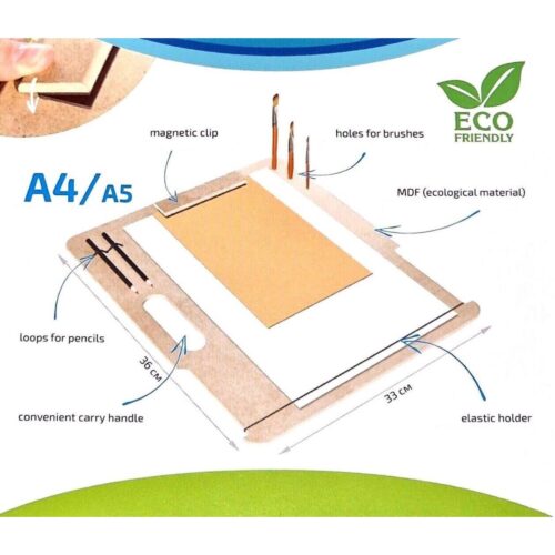 Rosa Gallery A4/A5 Sketch Board - Premium Art Surface (36cm x 33cm x 6mm) 10 Rosa Gallery A4/A5 Sketch Board – Premium Art Surface (36cm x 33cm x 6mm)