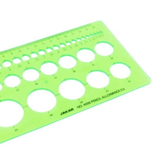 Jakar Circle Template 1mm To 36mm 5 Jakar Circle Template 1mm To 36mm
