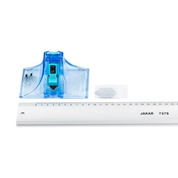 Jakar Mount Cutter Kit Including 45° & 90° Mount Cutter With 40cm Aluminium Ruler (Spare Blade Ref 7347-B) Hanging Pack 2 Jakar Mount Cutter Kit Including 45° & 90° Mount Cutter With 40cm Aluminium Ruler (Spare Blade Ref 7347-B) Hanging Pack
