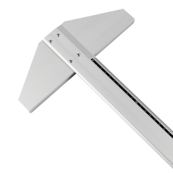 Jakar Aluminium T-Square, Students Range, Printed In mm/cm - 60cm 2 Jakar Aluminium T-Square, Students Range, Printed In mm/cm – 60cm