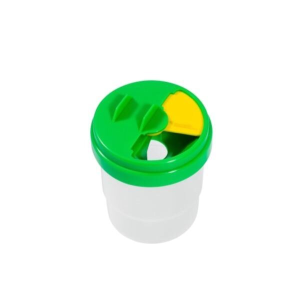Jakar Non-Spill Water/Paint Pot 325ml with Swivel Cap & Transparent Oval Palette 23x17cm, 10 Wells & Thumb Hole (6560) 2 Jakar Non-Spill Water/Paint Pot 325ml with Swivel Cap & Transparent Oval Palette 23x17cm, 10 Wells & Thumb Hole (6560)