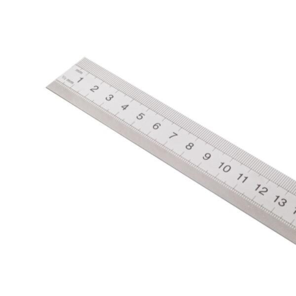 Jakar Stainless Steel Ruler - 30cm (12.5") Precision Marked cm, mm, 1/2mm & Inches (8ths,16ths,32nds,64ths) with Anti-Rust Durable Design for Technical Drawing & Craft (3081) 2 Jakar Stainless Steel Ruler – 30cm (12.5″) Precision Marked cm, mm, 1/2mm & Inches (8ths,16ths,32nds,64ths) with Anti-Rust Durable Design for Technical Drawing & Craft (3081)
