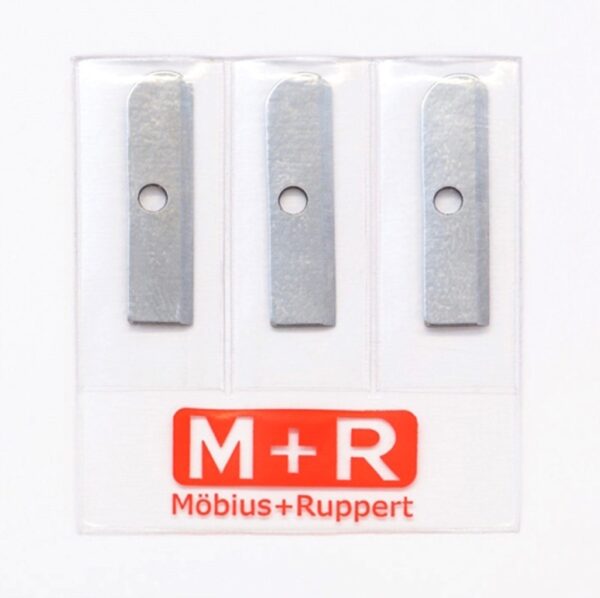 Möbius & Ruppert (M+R) 3 Spare Blade Set – Precision Blades (5117/5118) for Castor & Pollux Sharpeners 2 Möbius & Ruppert (M+R) 3 Spare Blade Set – Precision Blades (5117/5118) for Castor & Pollux Sharpeners