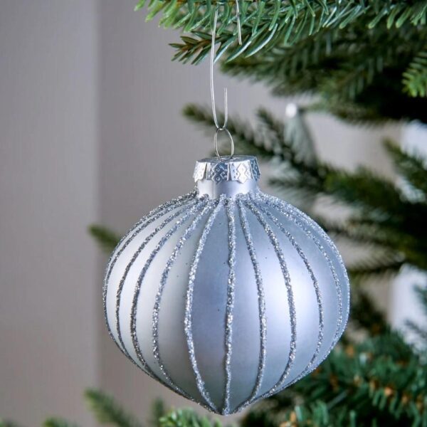 Silver Bauble Hooks – 200 Pack in 2 Sizes for Christmas Tree Decorations
