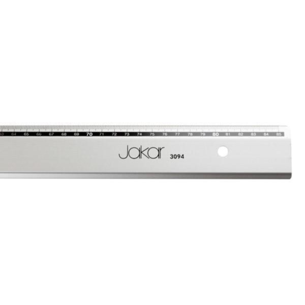 Jakar Aluminium T-Square, Students Range, Printed In mm/cm – 85cm