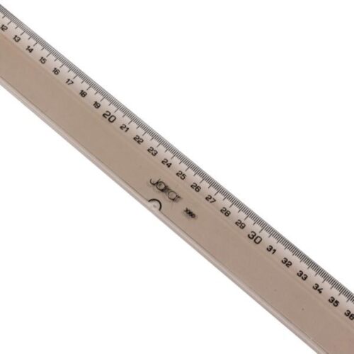 Jakar Plastic Translucent Ruler - 50cm with mm/cm Markings for Precision Measuring in School, Office, Craft & Technical Drawing (3060) 5 Jakar Plastic Translucent Ruler, Printed With mm/cm On One Side – 50cm